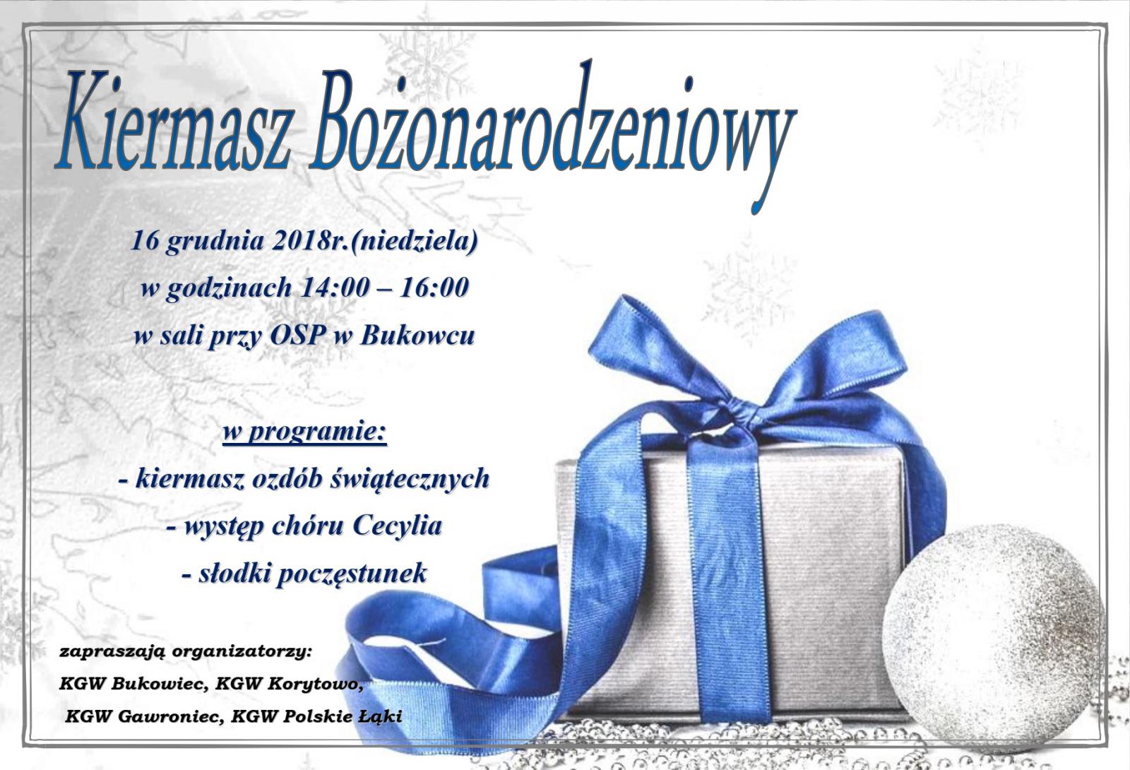 Kiermasz Bożonarodzeniowy