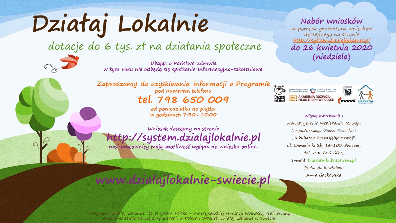 Działaj lokalnie