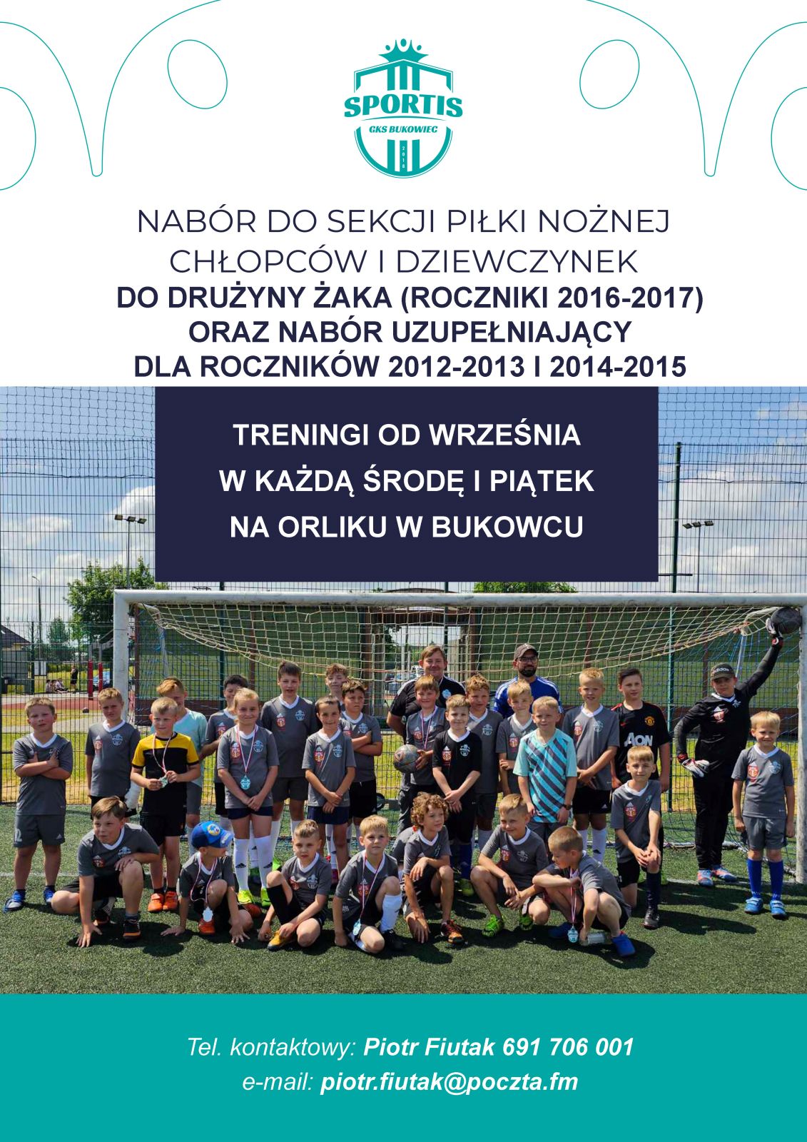 Nabór na zajęcia piłkarskie - Sportis