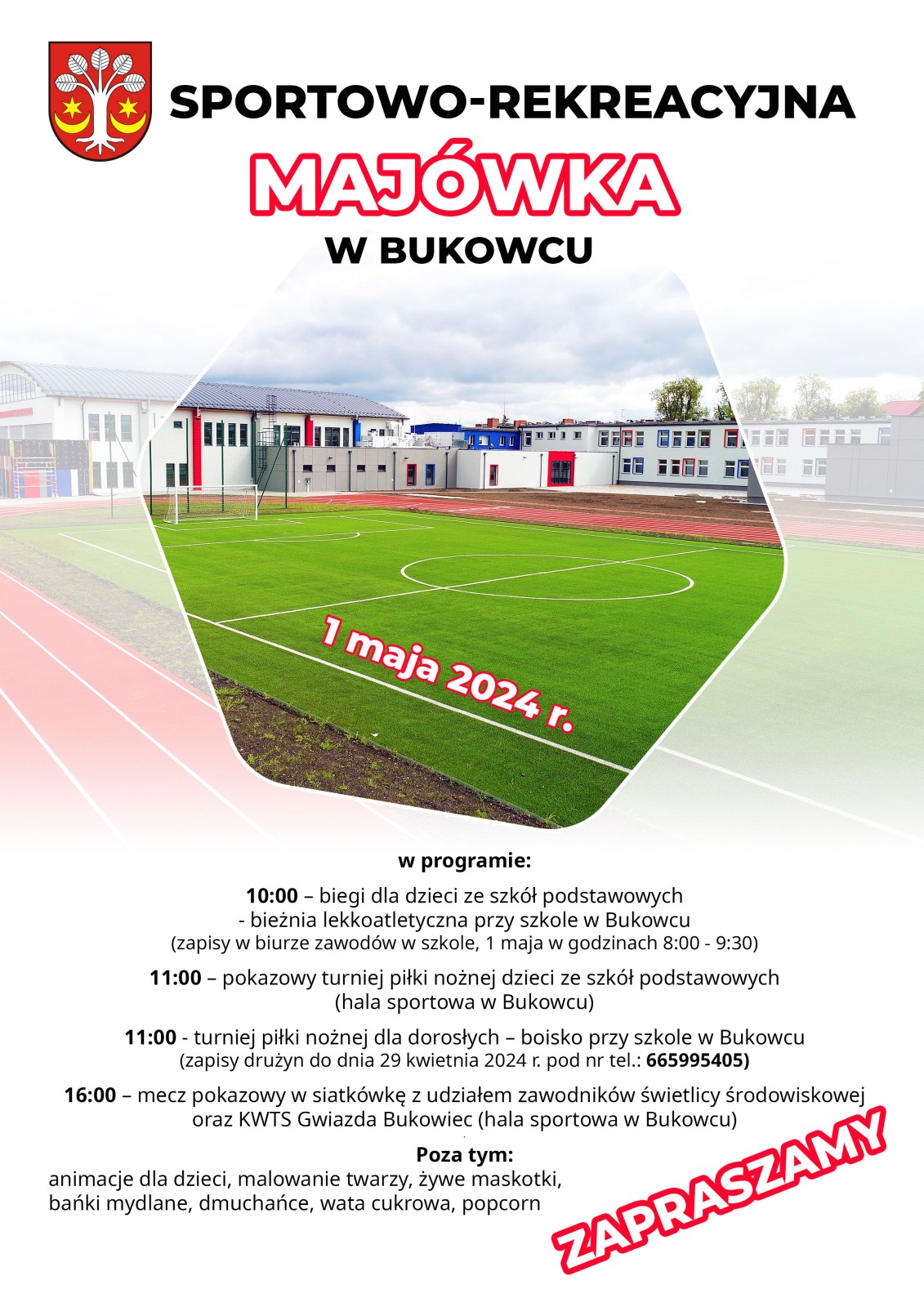 Sportowo-rekreacyjna majówka 2024