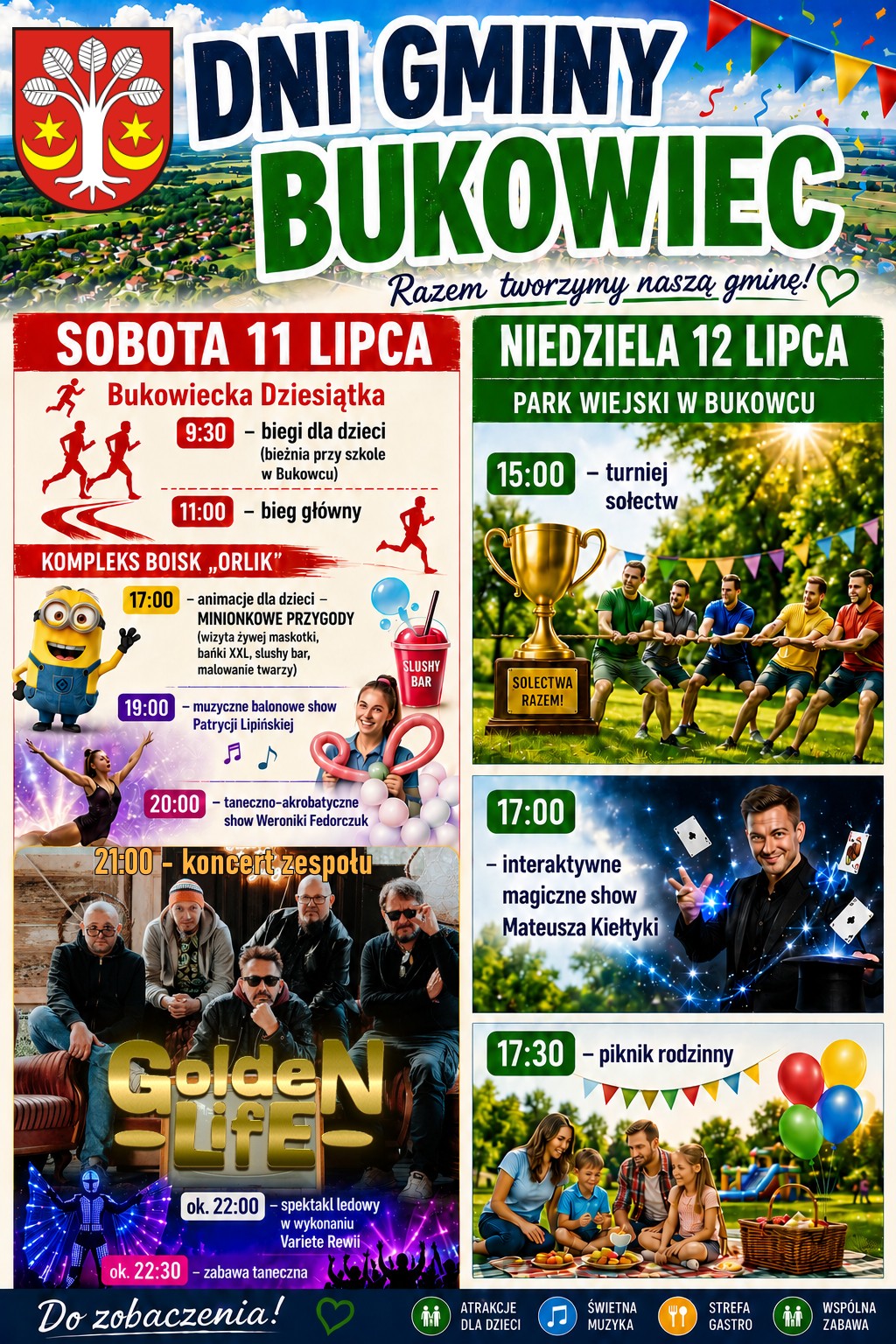 Dni Gminy Bukowiec 2026 - plakat
