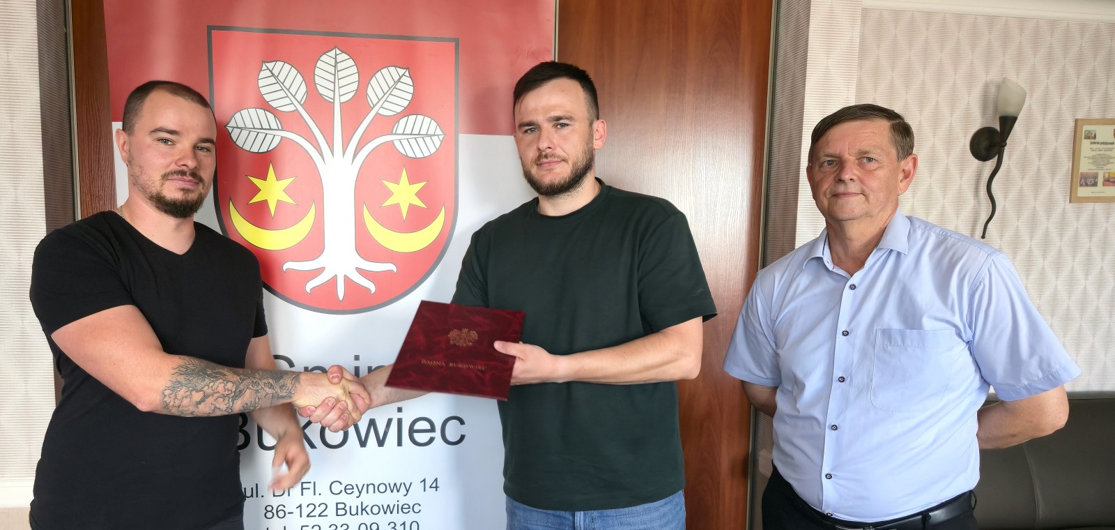 Podpisanie umowy na remont