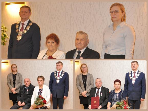 Wytrwała miłość jubilatów. Trzy pary w gminie Bukowiec świętowały złote gody