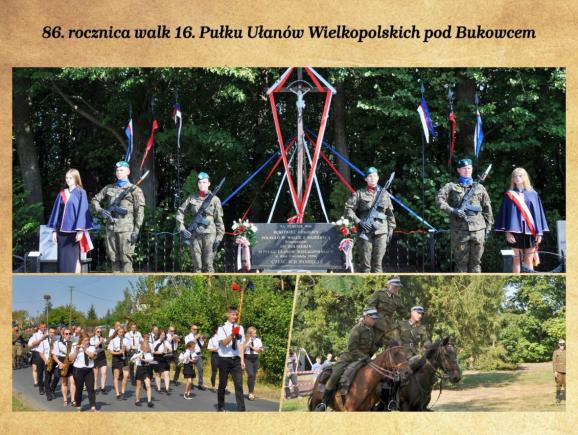 Rocznica Bitwy pod Bukowcem - plakat