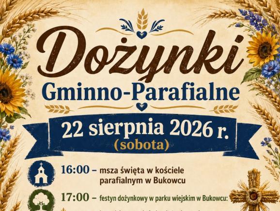 Dożynki 2026 - plakat