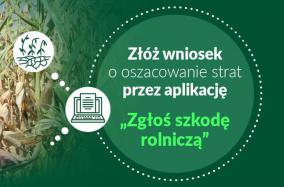 Zgłoś szkodę rolniczą - ulotka