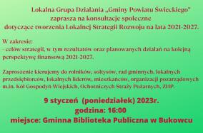 Konsultacje społeczna - LGD