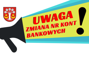 Uwaga! Zmiana numerów rachunków bankowych