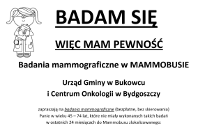 Mammografia - plakat