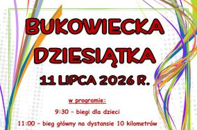 Bukowiecka Dziesiątka - plakat