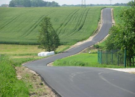 Przebudowa drogi Przysiersk - Gawroniec