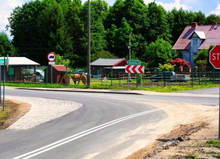 Remont odcinka drogi powiatowej - ulicy Brzozowej w Bukowcu