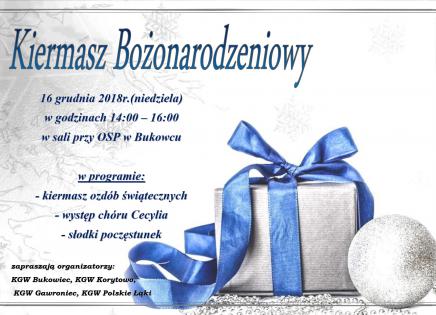 Kiermasz Bożonarodzeniowy