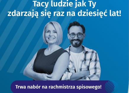 Nabór na rachmistrzów - plakat