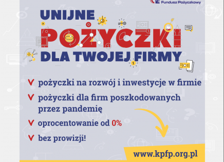 Unijne pożyczki dla twojej firmy - grafika