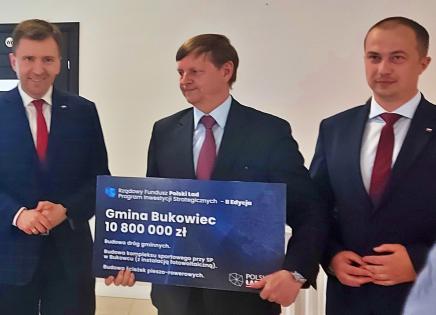 Gmina Bukowiec pozyskała 10,8 miliona złotych z Programu Inwestycji Strategicznych