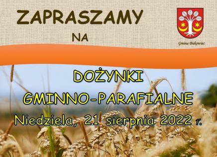 Dożynki 2022 - plakat