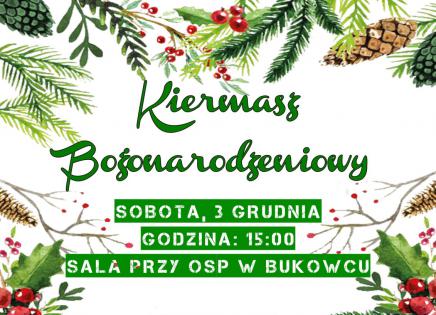 Kiermasz świąteczny - plakat