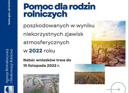 Pomoc dla rodzin rolniczych
