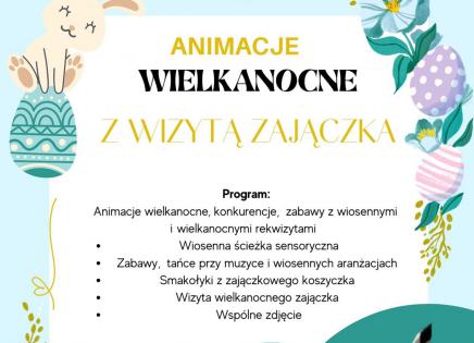 Animacje Wielkanocne - plakat