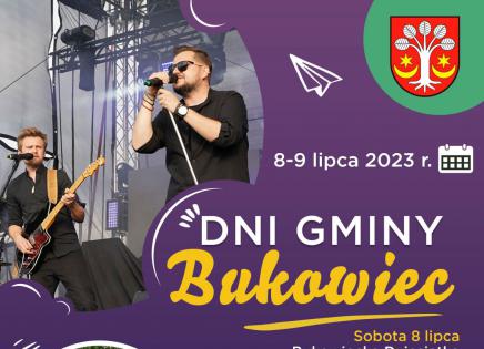 Dni Gminy Bukowiec 2023 - plakat