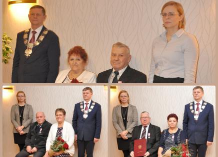 Wytrwała miłość jubilatów. Trzy pary w gminie Bukowiec świętowały złote gody