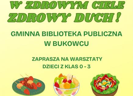 Warsztaty dla dzieci - plakat