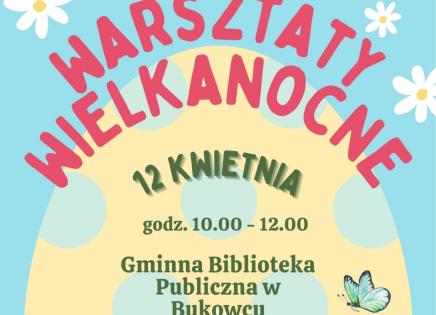 Warsztaty Wielkanocne - plakat