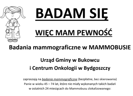 Mammografia - plakat