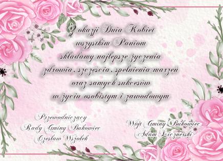 Życzenia z okazji Dnia Kobiet