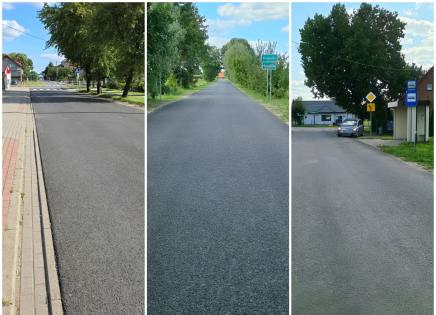 Prawie 6 kilometrów nowego asfaltu na drogach powiatowych w gminie Bukowiec