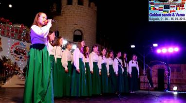 Kantyczka na festiwalu w Bułgarii 2016