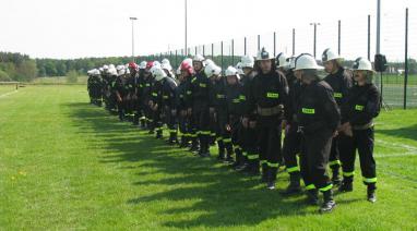 Gminne zawody sportowo-pożarnicze w Bukowcu 2011