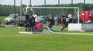 Gminne zawody sportowo-pożarnicze w Bukowcu 2011