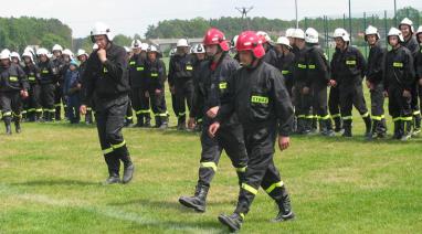 Gminne zawody sportowo-pożarnicze w Bukowcu 2011