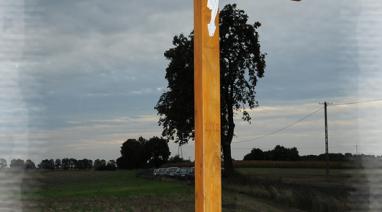 Poświęcenie krzyża w Stążkach - Parafia Polskie Łąki