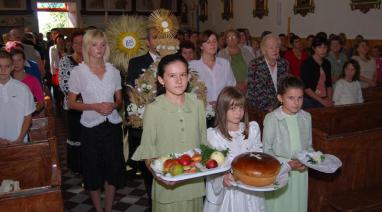  Dożynki 2008 - Parafia Polskie Łąki