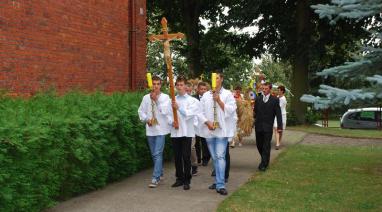 Dożynki parafialne 2013 - Parafia Polskie Łąki