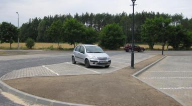 Odnowiliśmy plac parkingowy przy ul. Dworcowej w Bukowcu 2014