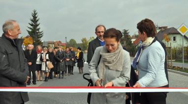 Przebudowa ulic w Bukowcu - otwarcie  2015