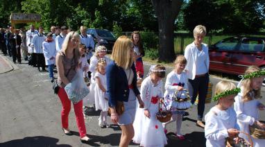 Boże Ciało 2015 - Parafia Polskie Łąki 