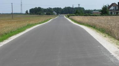 Przebudowa drogi Przysiersk - Gawroniec 2010