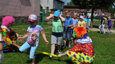 Wesoła zabawa przedszkolaków w Bukowcu 2018