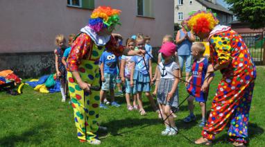 Wesoła zabawa przedszkolaków w Bukowcu 2018