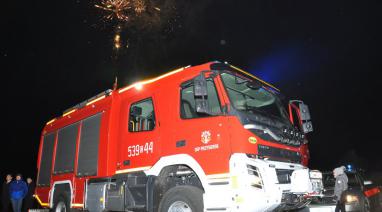 Nowy wóz strażacki w Przysiersku 2018
