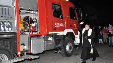 Nowy wóz strażacki w Przysiersku 2018