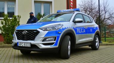 Nowy Hyundai Tucson dla Posterunku Policji w Bukowcu 2020