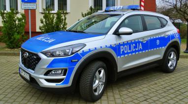 Nowy Hyundai Tucson dla Posterunku Policji w Bukowcu 2020