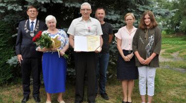 Złote gody - Krystyna i Andrzej Ratkowscy z Polskich Łąk