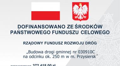 Kolejne drogi z asfaltem. Wyremontowano ulice ks. Wedrowskiego w Przysiersku i Wrzosową w Bukowcu 2022